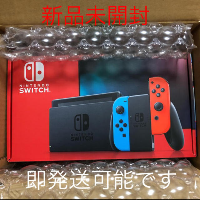 新品未開封 Nintendo Switch ネオン　任天堂 スイッチ 本体 エンタメ/ホビーのゲームソフト/ゲーム機本体(家庭用ゲーム機本体)の商品写真