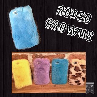 ロデオクラウンズ(RODEO CROWNS)のロデオクラウンズファーiPhoneケース(モバイルケース/カバー)