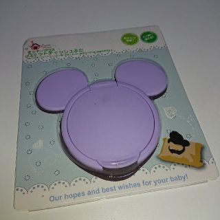 ディズニー(Disney)のミッキーマウス ウェットティッシュふた おしりふき リメイク ハンドメイド (ベビーおしりふき)