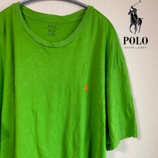 ポロラルフローレン(POLO RALPH LAUREN)の【美品】ポロ　ラルフローレン　POLO Tシャツ　刺繍ロゴ　メンズ　レディース(Tシャツ/カットソー(半袖/袖なし))