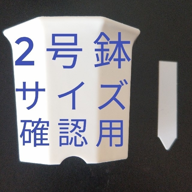 ◎20個◎ ブラック 2号 / 2寸 / 6cm 八角鉢 プラ鉢 ハンドメイドのフラワー/ガーデン(プランター)の商品写真