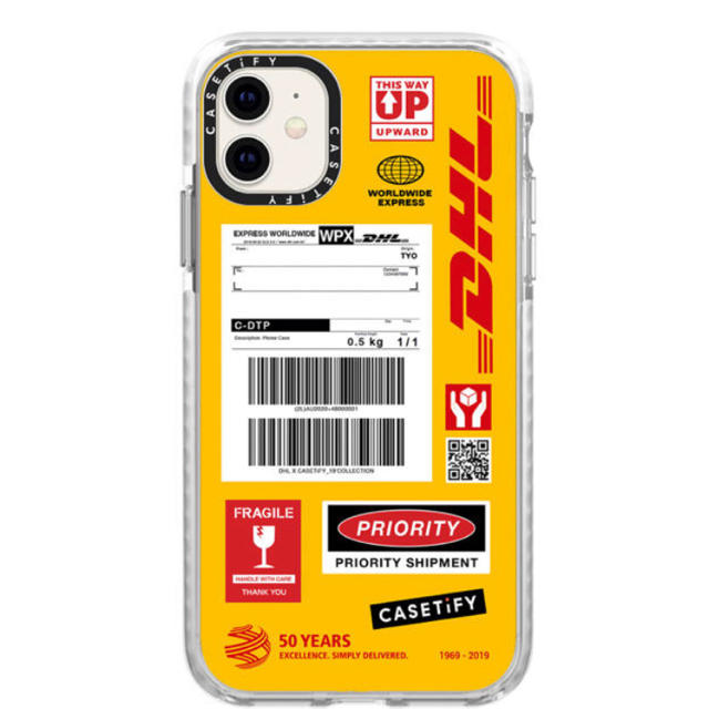 新品即日発送　CASETiFY×DHL iPhoneケース　iPhone 11用