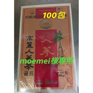 moemei様専用  高麗人参茶ゴールド100包(健康茶)