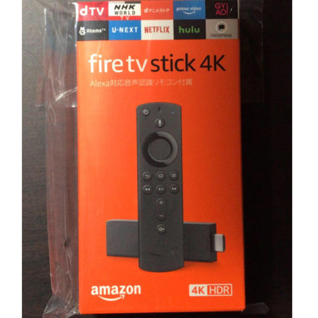 Fire TV Stick 4K - Alexa対応音声認識リモコン付属