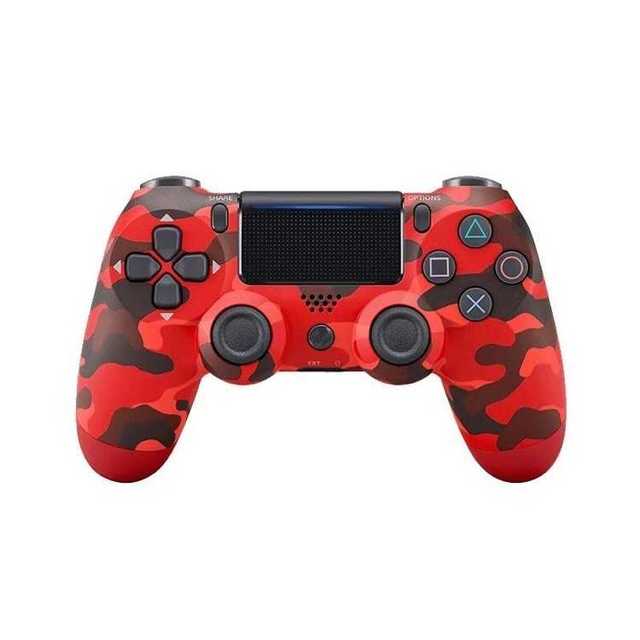 PS4 ワイヤレスコントローラー レッド・カモフラージュ 赤色迷彩色