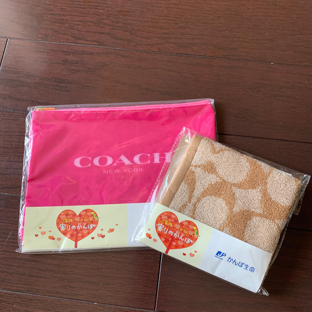 COACH(コーチ)のかんぽ生命　ノベルティ グッズ　コーチ エンタメ/ホビーのコレクション(ノベルティグッズ)の商品写真