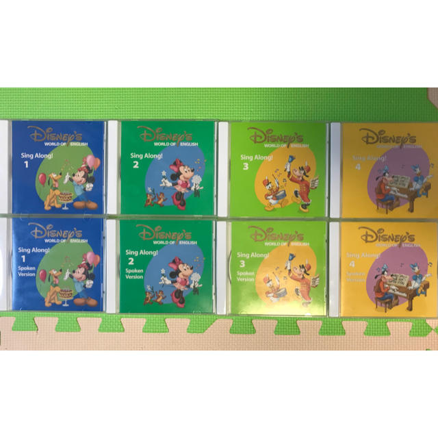 憧れの Disney - シングアロング CDセット ディズニー英語システム DWE 格安ショップ DWE シングアロング 使用感ありなので値引き中! DVD,CD 知育玩具