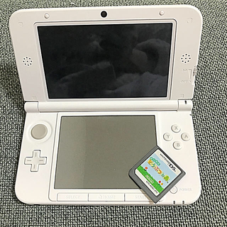 ニンテンドー3DS(ニンテンドー3DS)の任天堂3DSLL ピンク　どうぶつの森セット(家庭用ゲームソフト)
