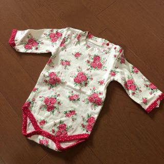 ニシキベビー(Nishiki Baby)の値下げ！新品　ロンパース　花柄　70オシャレ(ロンパース)