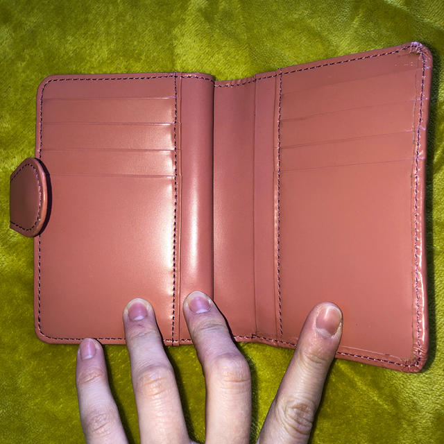 上質本革二つ折り財布 メンズのファッション小物(折り財布)の商品写真
