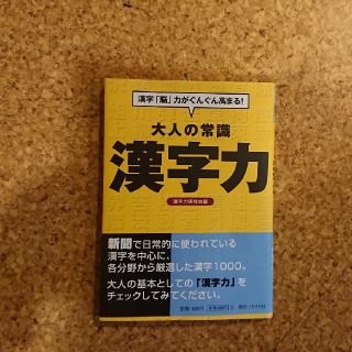 大人の常識漢字力 漢字「脳」力がぐんぐん高まる！(文学/小説)