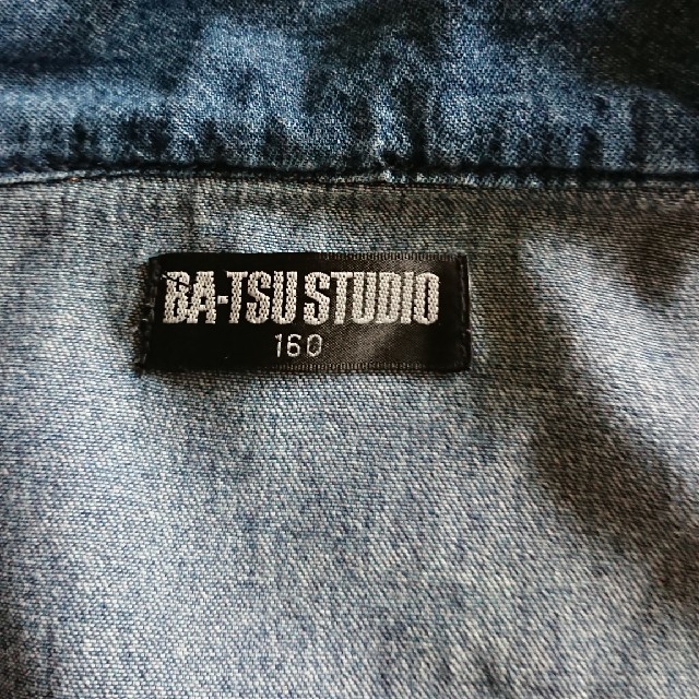 BA-TSU(バツ)のジージャン 男子 160センチ アウター  シャツ キッズ/ベビー/マタニティのキッズ服男の子用(90cm~)(Tシャツ/カットソー)の商品写真