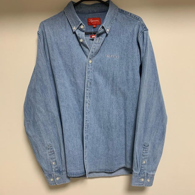 Supreme(シュプリーム)の supreme 18ss washed twill shirt M メンズのトップス(シャツ)の商品写真