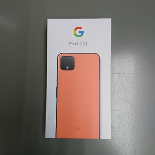 【新品未使用】橙 Google Pixel4 XL 64GB SIMロック解除済(スマートフォン本体)