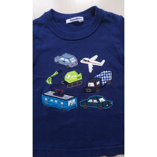 familiar(ファミリア)のfamiliar Tシャツ100 キッズ/ベビー/マタニティのキッズ服男の子用(90cm~)(Tシャツ/カットソー)の商品写真