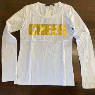 チアー(CHEER)のCHEER ロゴプリント長袖Tシャツ　(Tシャツ/カットソー)