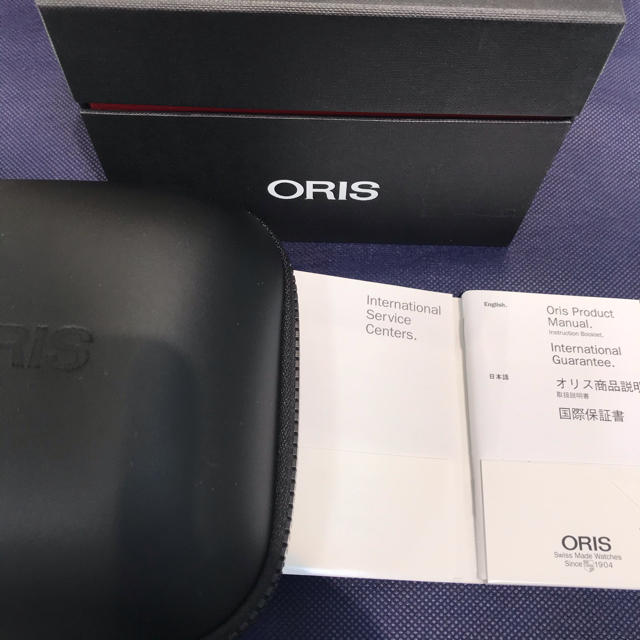 ネットオンラインストア 【未使用品】ORIS オリス ウィリアムズ F1チームデイデイト ブラック文字盤