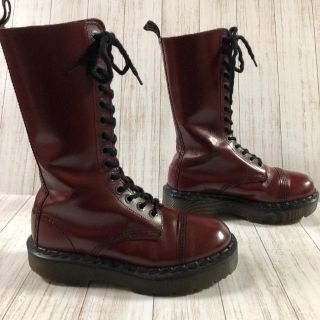 ドクターマーチン(Dr.Martens)の激レアモデル☆☆イングランド☆☆クレイジーボム超厚底ソール １４ホール(ブーツ)