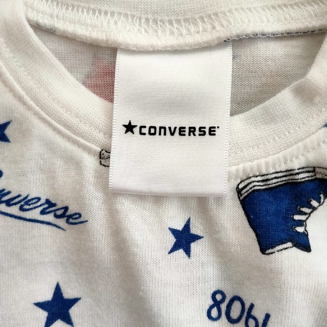 CONVERSE(コンバース)のCONVERSE 半袖ロンパース キッズ/ベビー/マタニティのベビー服(~85cm)(ロンパース)の商品写真