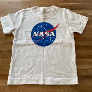 ジーユー(GU)の水通しのみ　NASATシャツ110 （他商品と同梱なら100円）(Tシャツ/カットソー)