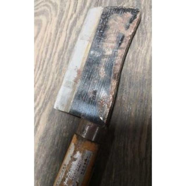長雲斉 東型 鉈 両刃 135mm ナタ 中古品 薪割りの通販 by merorin's