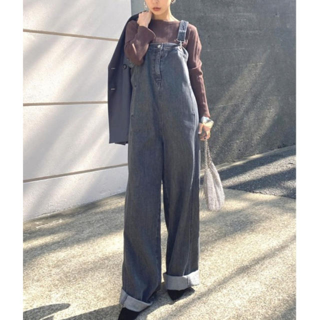 Ameri VINTAGE(アメリヴィンテージ)のADORKABLE OVERALL DENIM レディースのパンツ(サロペット/オーバーオール)の商品写真