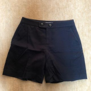 オフオン(OFUON)のショートパンツ 40 ネイビー(ショートパンツ)