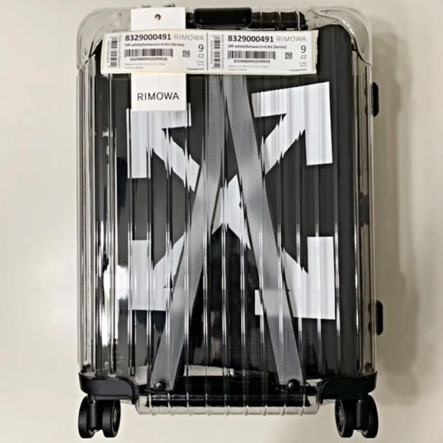 RIMOWA(リモワ)のOFF WHITE × RIMOWA スーツケース メンズのバッグ(トラベルバッグ/スーツケース)の商品写真