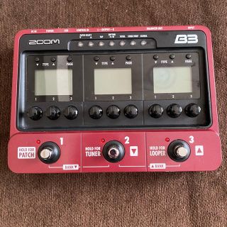 ズーム(Zoom)のzoom b3 箱なし(ベースエフェクター)