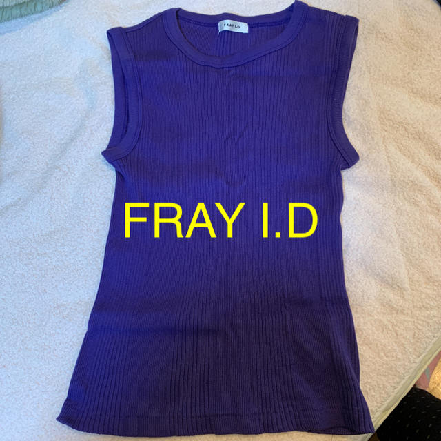 FRAY I.D(フレイアイディー)のFRAY I.D ノースリーブトップス レディースのトップス(カットソー(半袖/袖なし))の商品写真