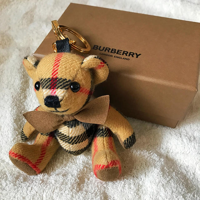 BURBERRY☆ベアキーホルダー チャーム - 通販 - www