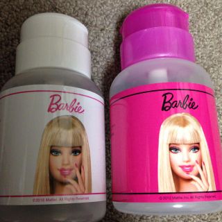 バービー(Barbie)のBarbie ポンプディスペンサー2個(ネイル用品)