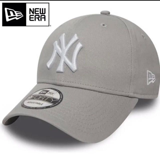 NEW ERA(ニューエラー)のニューエラ キャップ NY ヤンキース グレー メンズの帽子(キャップ)の商品写真