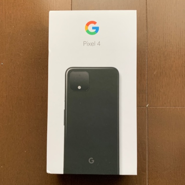 Softbank(ソフトバンク)の【未使用】Google pixel4 128GB Just Black スマホ/家電/カメラのスマートフォン/携帯電話(スマートフォン本体)の商品写真