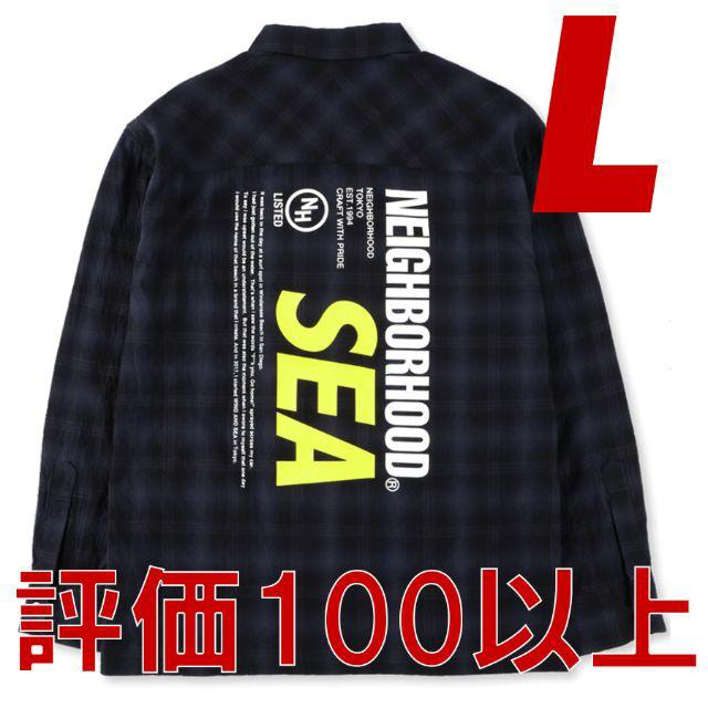 NEIGHBORHOOD(ネイバーフッド)のNEIGHBORHOOD × WINDANDSEA C-SHIRT シャツ メンズのトップス(シャツ)の商品写真