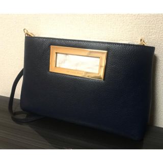 マイケルコース(Michael Kors)のMICHEAL KORS レザー クラッチバッグ (クラッチバッグ)