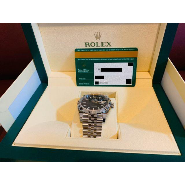 ROLEX(ロレックス)のロレックス国内正規品　2019年12月  デイトジャスト41　126334 メンズの時計(腕時計(アナログ))の商品写真