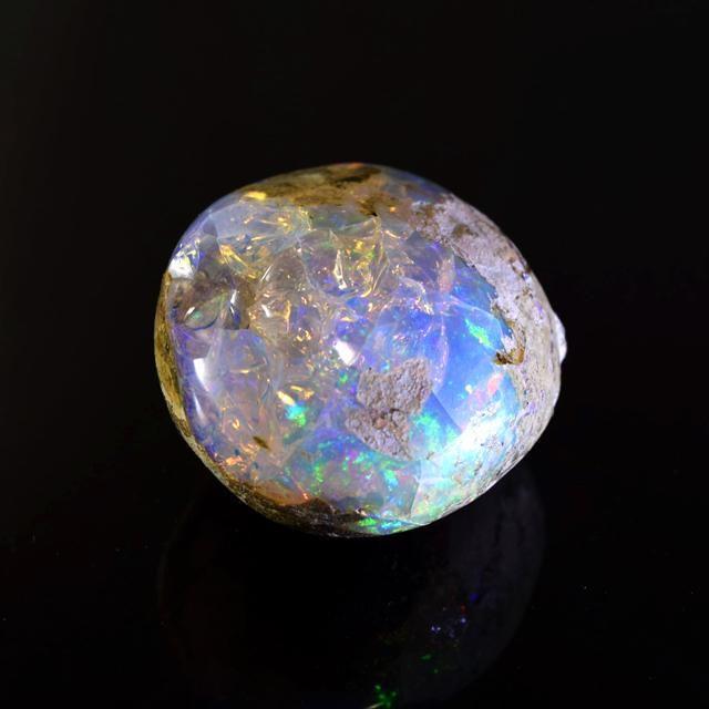 【希少・超特大】オパール（母岩付き）原石　Opal 蛋白石　304.5CT 2