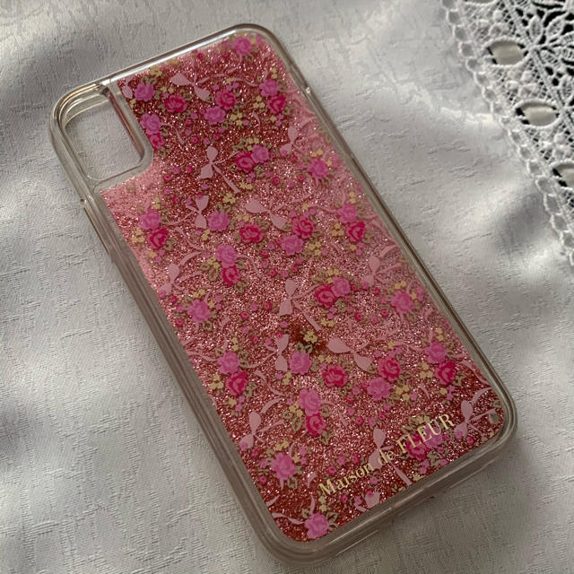 Maison de FLEUR(メゾンドフルール)のMaison de FLEUR iPhoneXRケース スマホ/家電/カメラのスマホアクセサリー(iPhoneケース)の商品写真