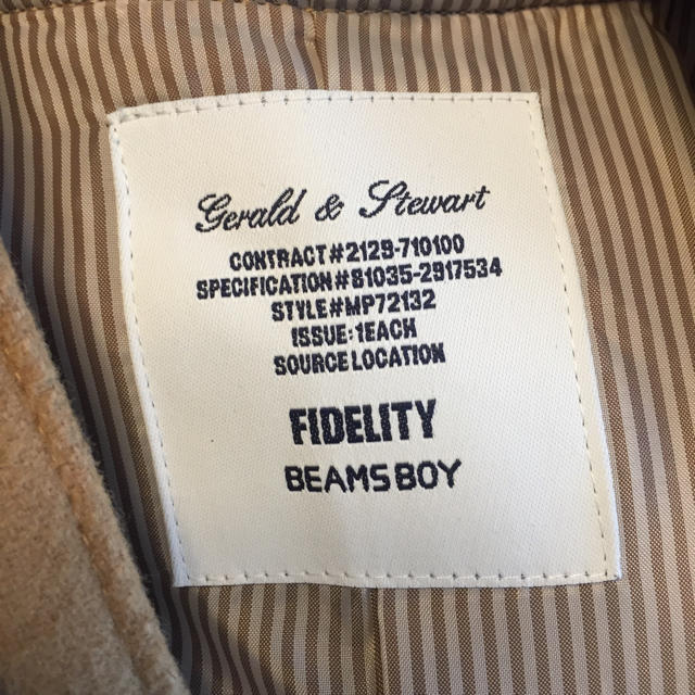 FIDELITY × BEAMS BOY 別注ダッフルコート 美品☆-eastgate.mk