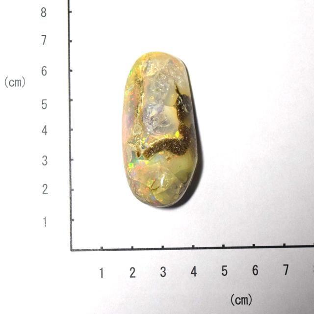 【希少・特大】オパール（母岩付き）原石　Opal 蛋白石　112.5CT