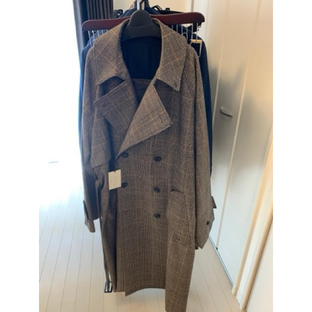 stein  19aw  oversized overlap coat