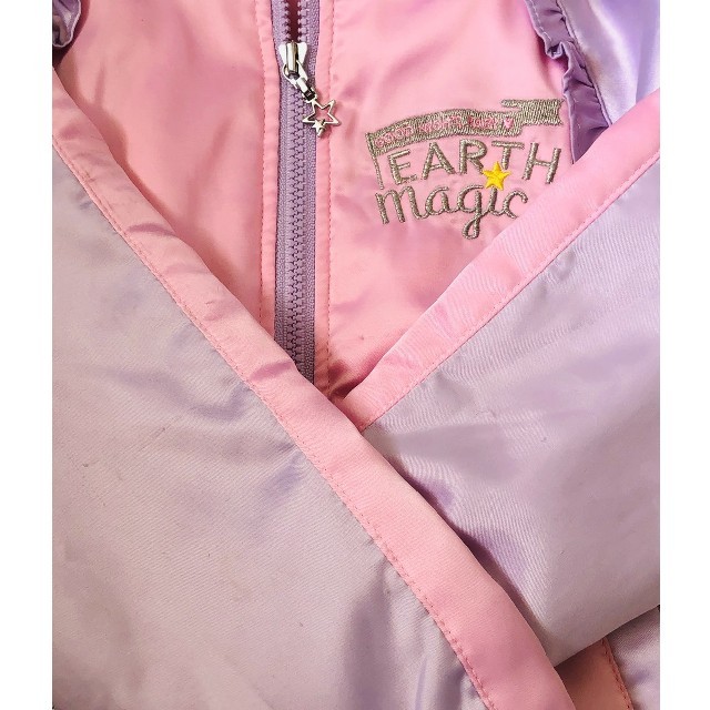 EARTHMAGIC(アースマジック)のスカジャン キッズ/ベビー/マタニティのキッズ服女の子用(90cm~)(ジャケット/上着)の商品写真