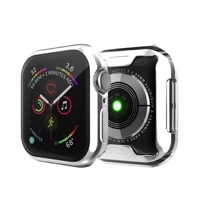 Apple Watch(アップルウォッチ)のApplewatch アップルウォッチ 保護カバー ケース シルバー 40mm スマホ/家電/カメラのスマホアクセサリー(モバイルケース/カバー)の商品写真