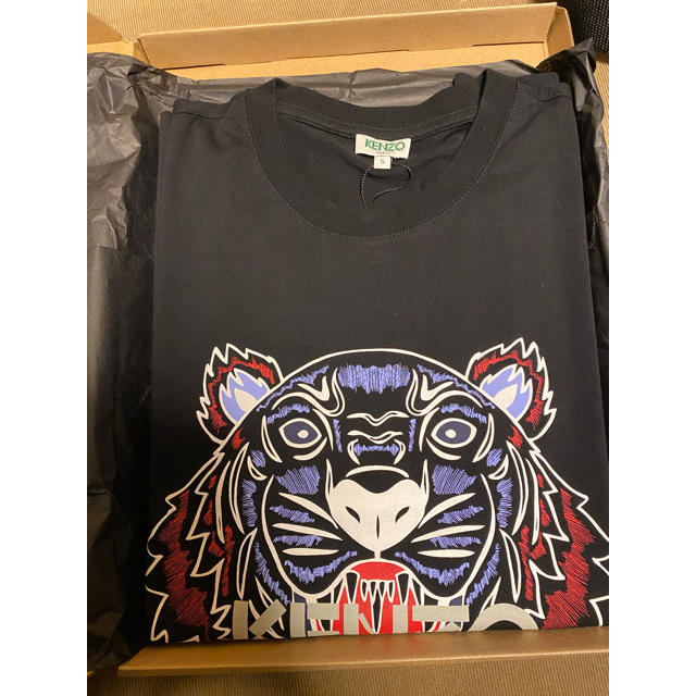 KENZO(ケンゾー)の新品 KENZO Tシャツ S ブラック　黒 希少 ケンゾー レッド メンズのトップス(Tシャツ/カットソー(半袖/袖なし))の商品写真