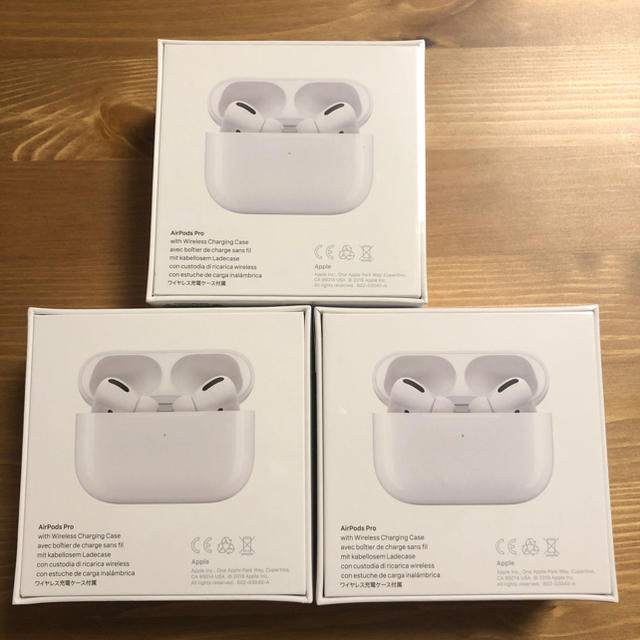 Apple  AirPodsPro MWP22J/A 新品未開封品 3台セット