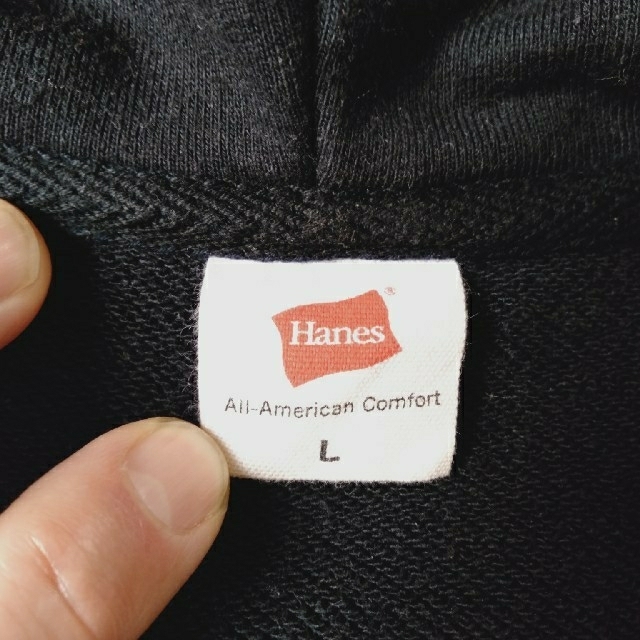 Hanes(ヘインズ)のSINSIN様専用90'sヴィンテージモデル復刻版前開きヘインズスエットパーカー メンズのトップス(パーカー)の商品写真