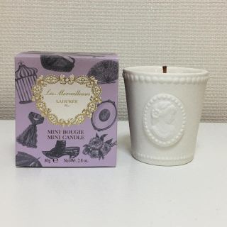 レメルヴェイユーズラデュレ(Les Merveilleuses LADUREE)の【限定】レ・メルヴェイユーズラデュレミニキャンドル102(アロマ/キャンドル)