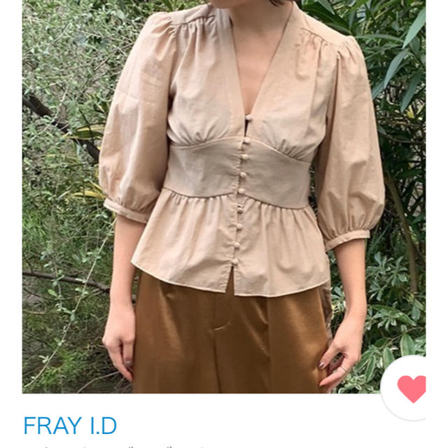 FRAY I.D(フレイアイディー)のFRAYIDトップス レディースのトップス(カットソー(半袖/袖なし))の商品写真