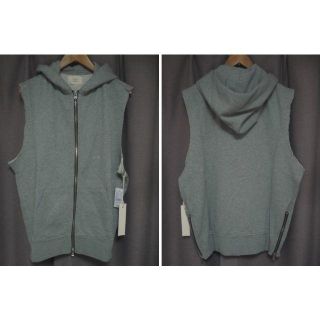 フィアオブゴッド(FEAR OF GOD)の★超貴重 新品 タグ 袋付き FOG スリーブレス ジップパーカー(パーカー)